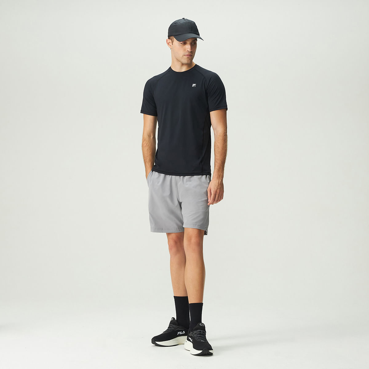 Bermuda Fila Dupla Performa Wind 7" Masculina