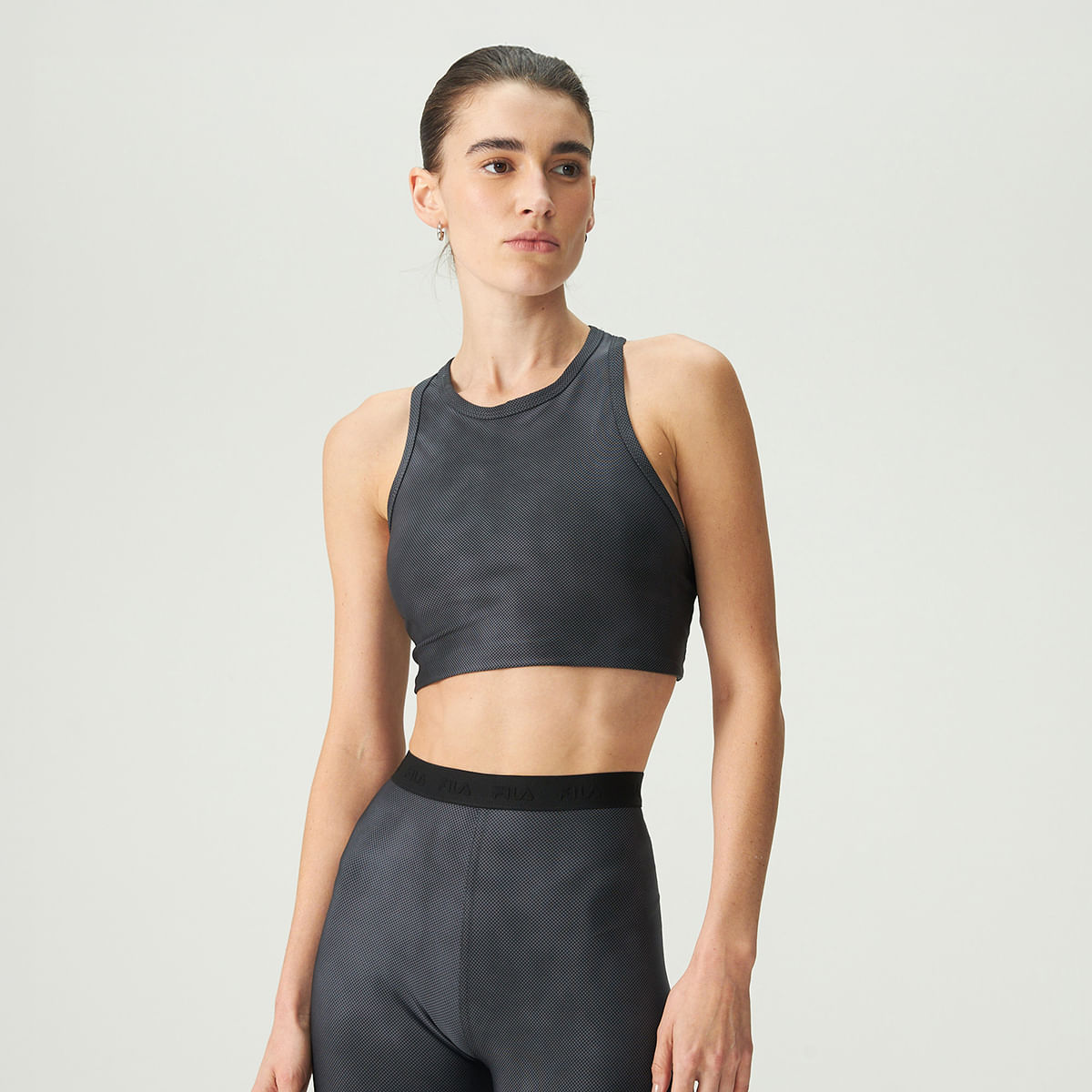 Top Fila Train Long Elastic II Feminino