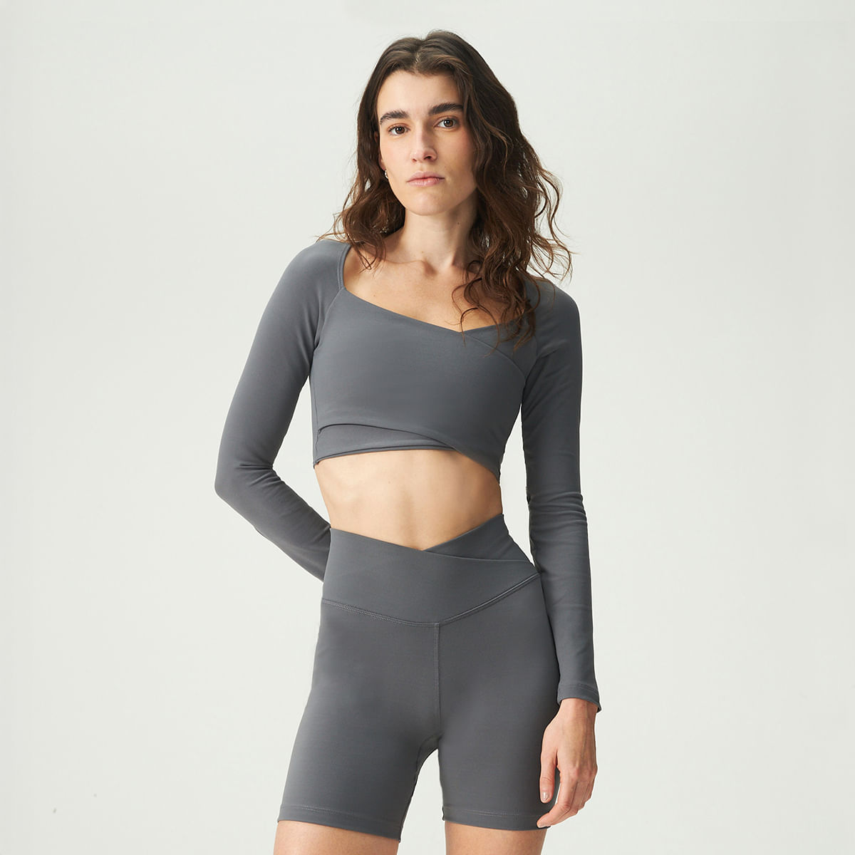 Blusa Manga Longa Fila Touch Gym Feminina