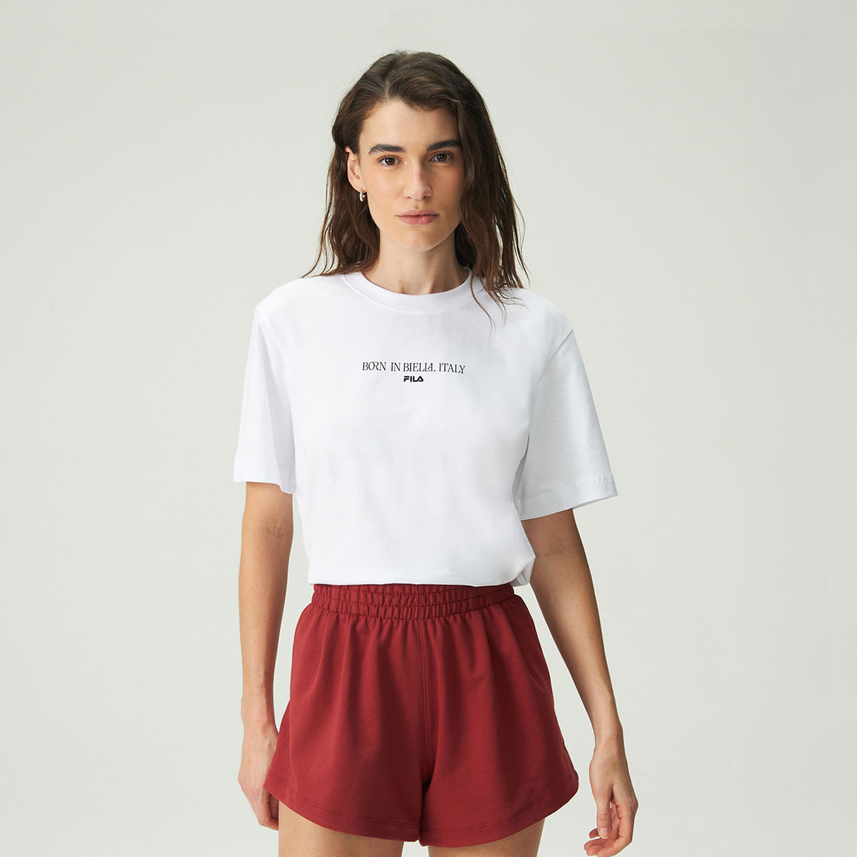 Camiseta Fila Comfort Biella Basic Feminina