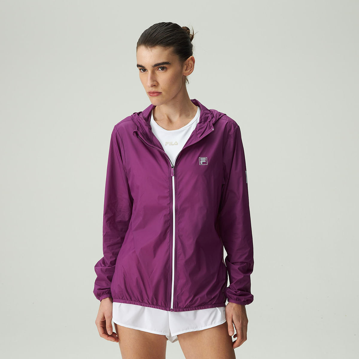 Jaqueta Corta Vento Fila Racer Run Feminino