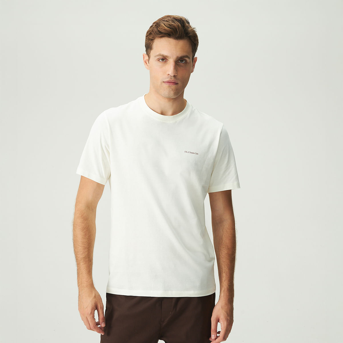 Camiseta Fila Regular Graphic Court Gt Masculina