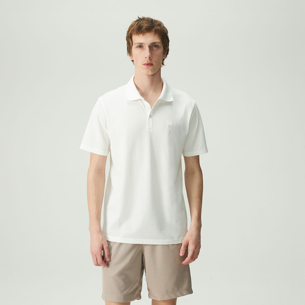 Pólo Fila Basic Letter Masculina