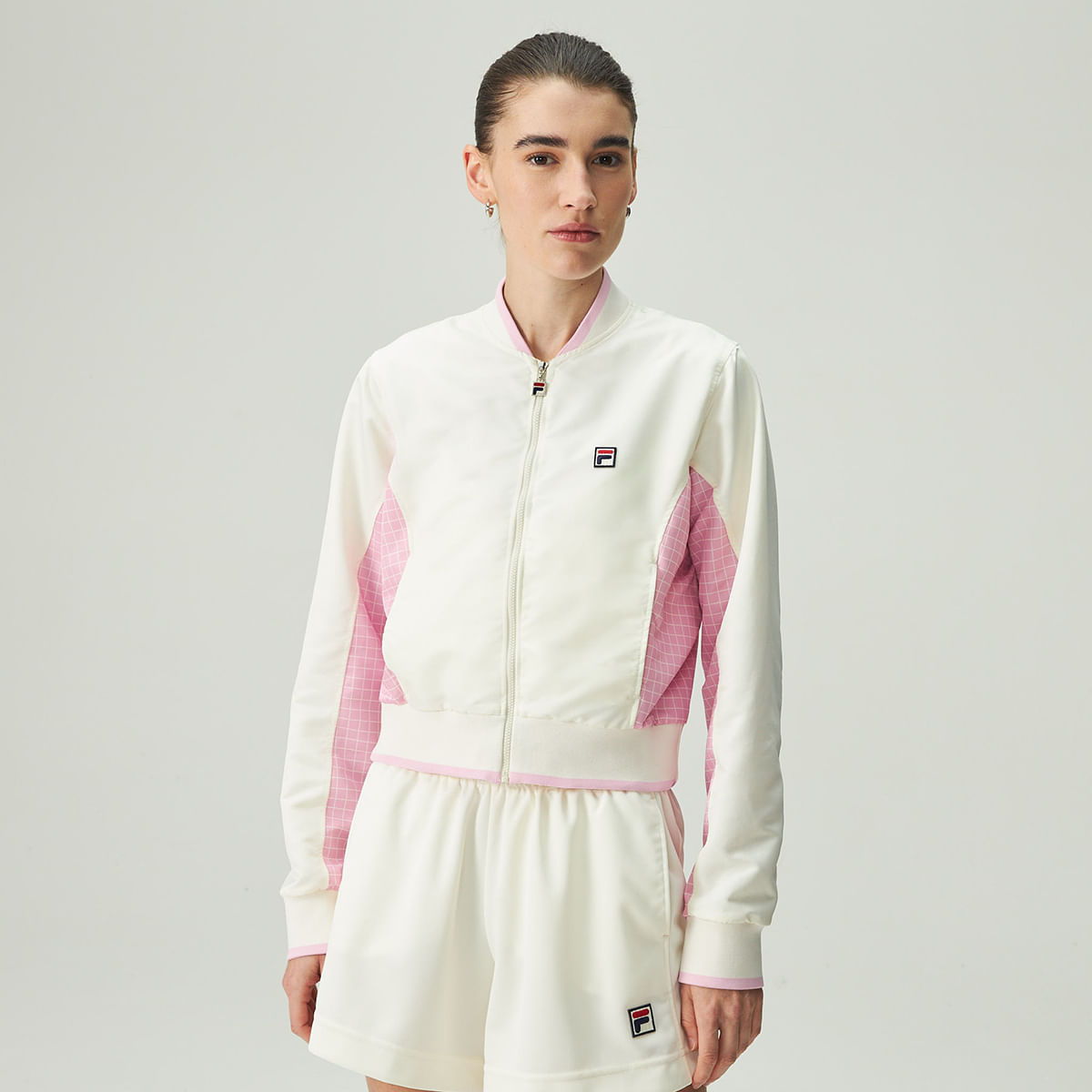 Jaqueta Fila Sett Bomber Heritage Feminina