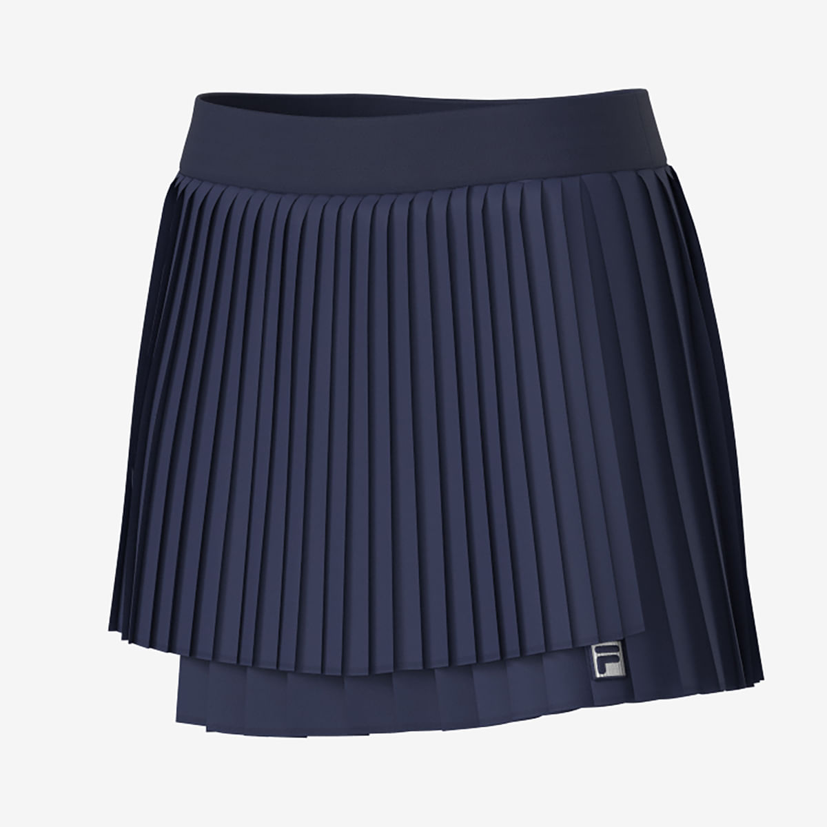 Short Saia Fila Pleated Wrap Feminino