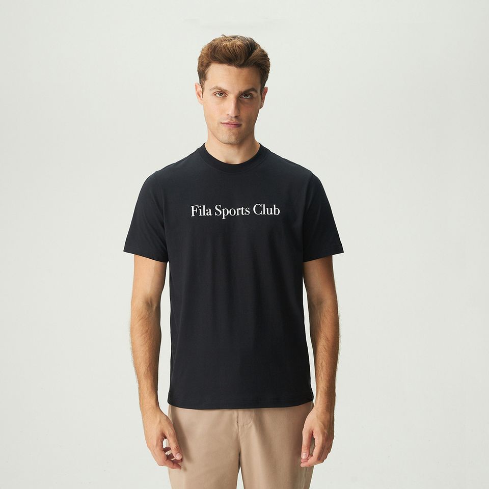 Camiseta Fila Regular Sport Club Letter Masculina