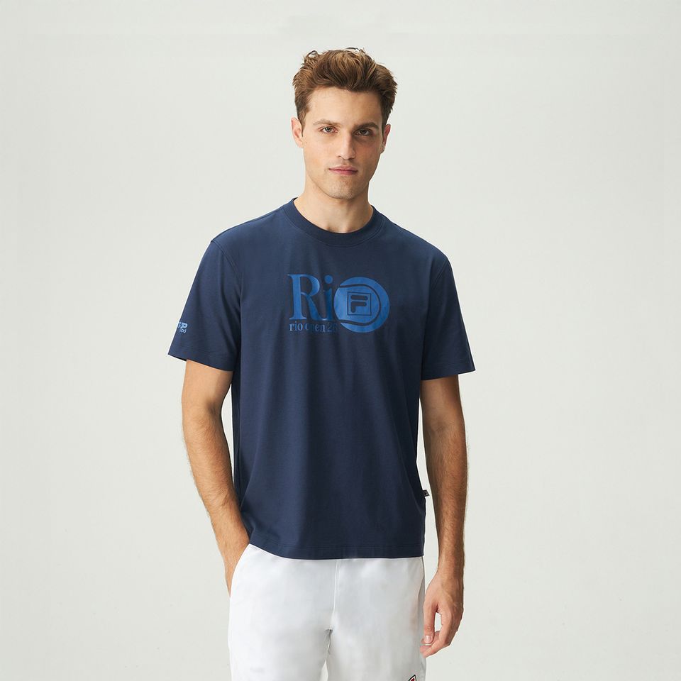 Camiseta Fila Comfort Rio Open 26 Masculina