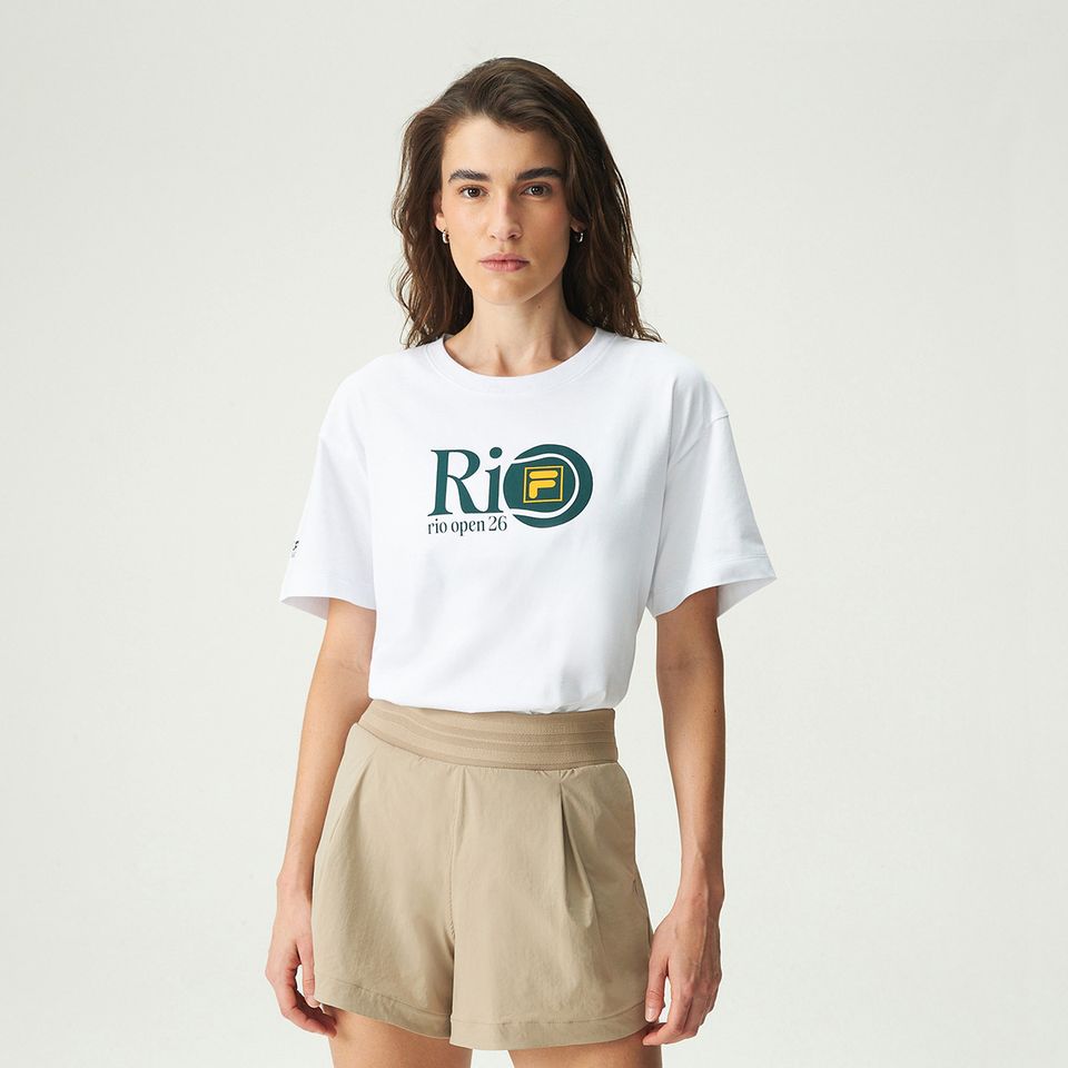 Camiseta Fila Comfort Rio Open 26 Feminina