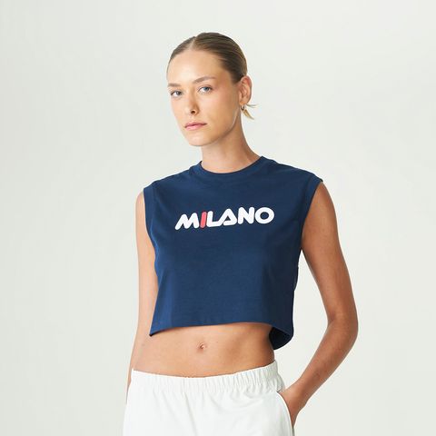 Regata Fila Cropped Ag Feminina — Fila