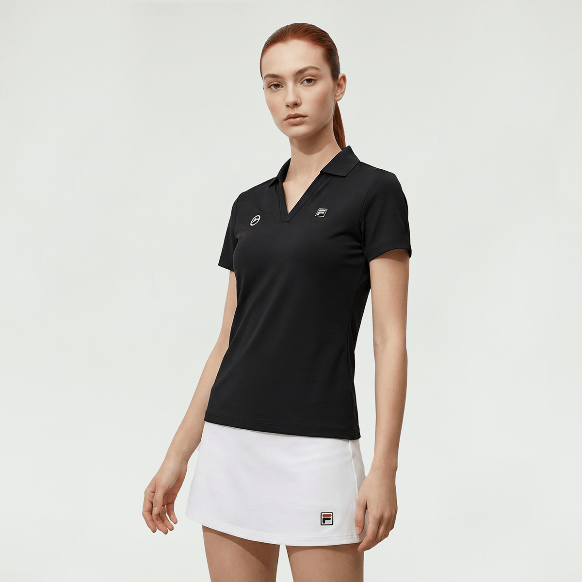 Pólo Fila F-Box Tennis Basic Ro 26 Feminina