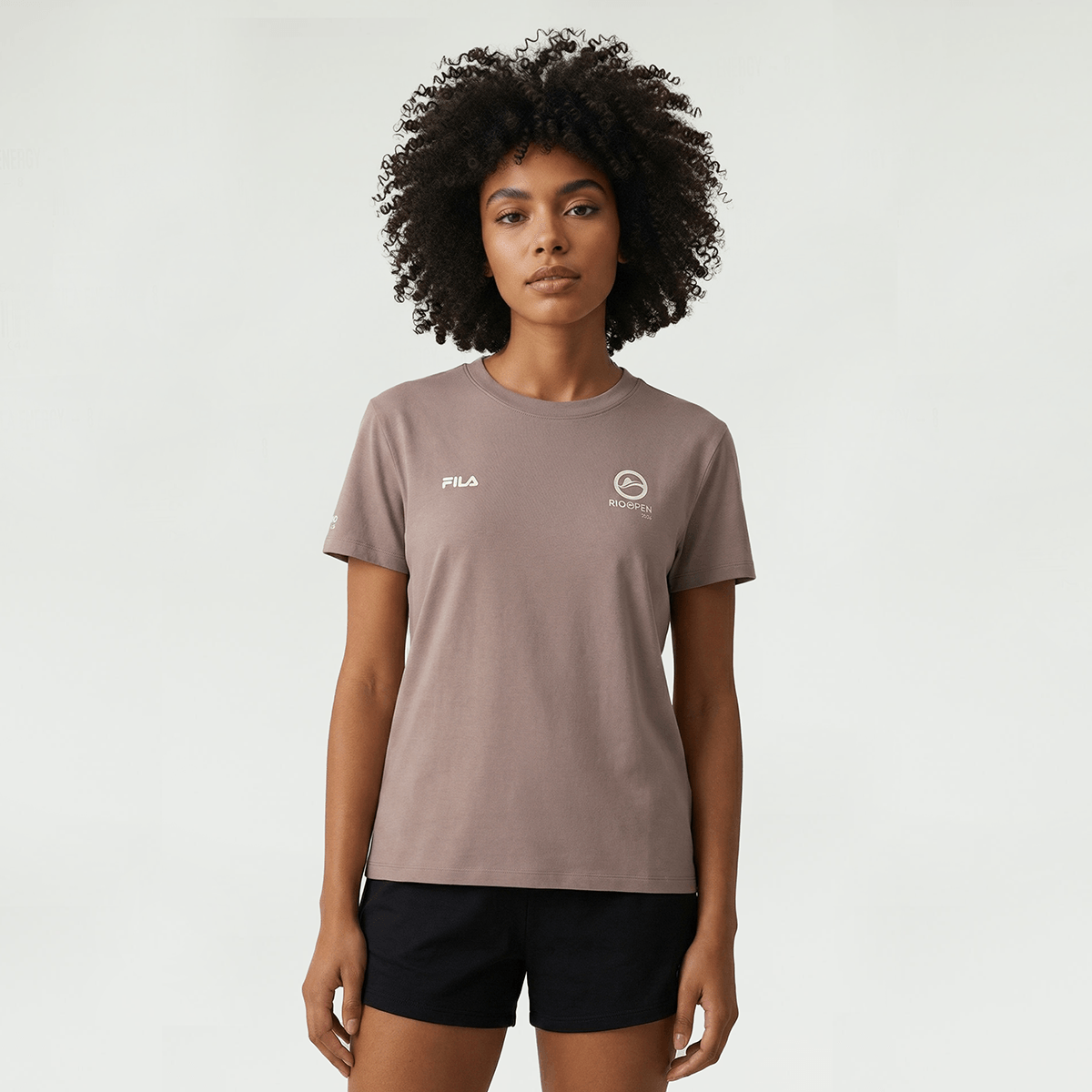 Camiseta Fila Regular Premium Rio Open 26 Feminina