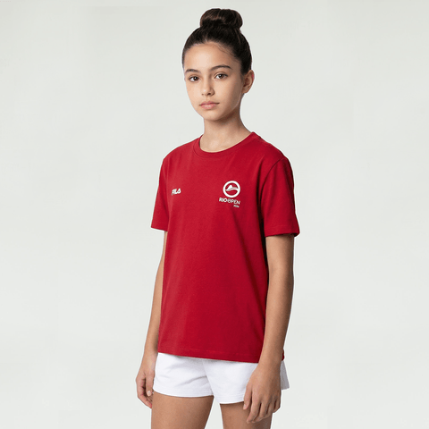 Camiseta Fila Premium Rio Open 26 Juvenil — Fila