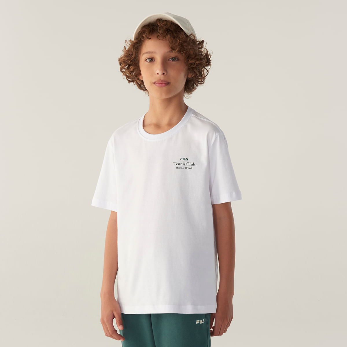 Camiseta Fila Regular Tennis Club Juvenil