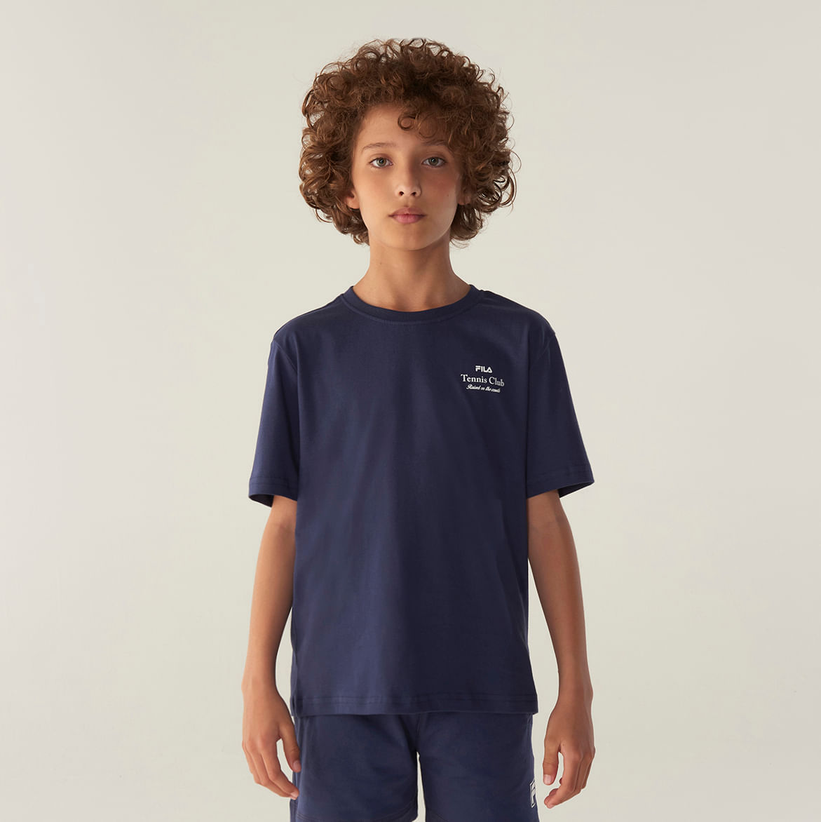 Camiseta Fila Regular Tennis Club Juvenil