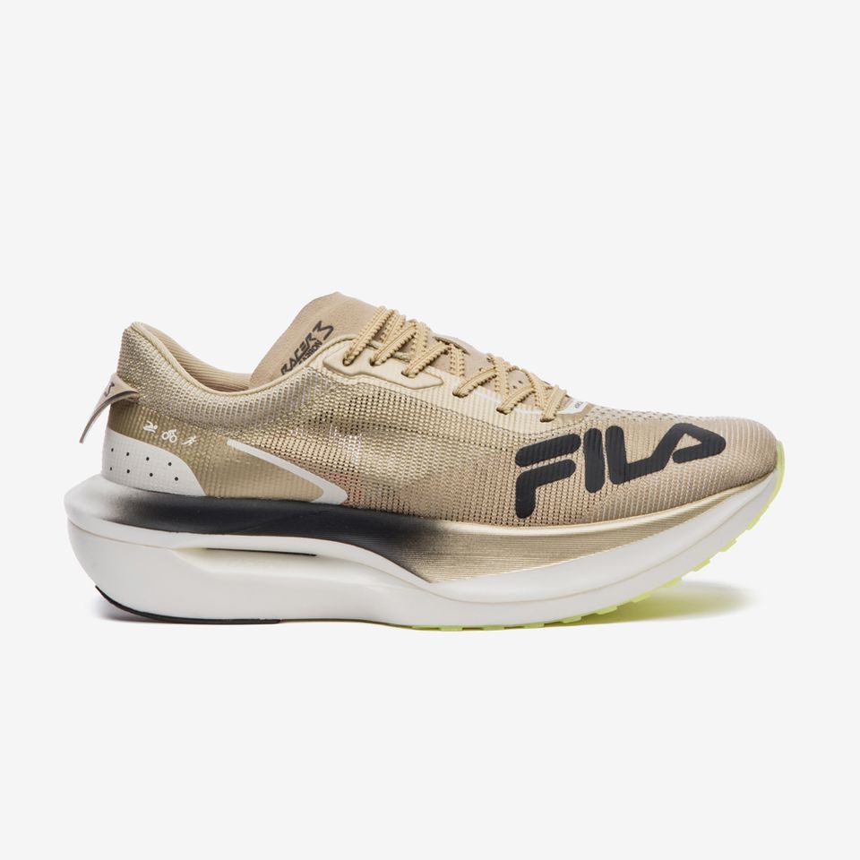 Tênis Fila Racer Carbon 3 Tri Feminino Bege