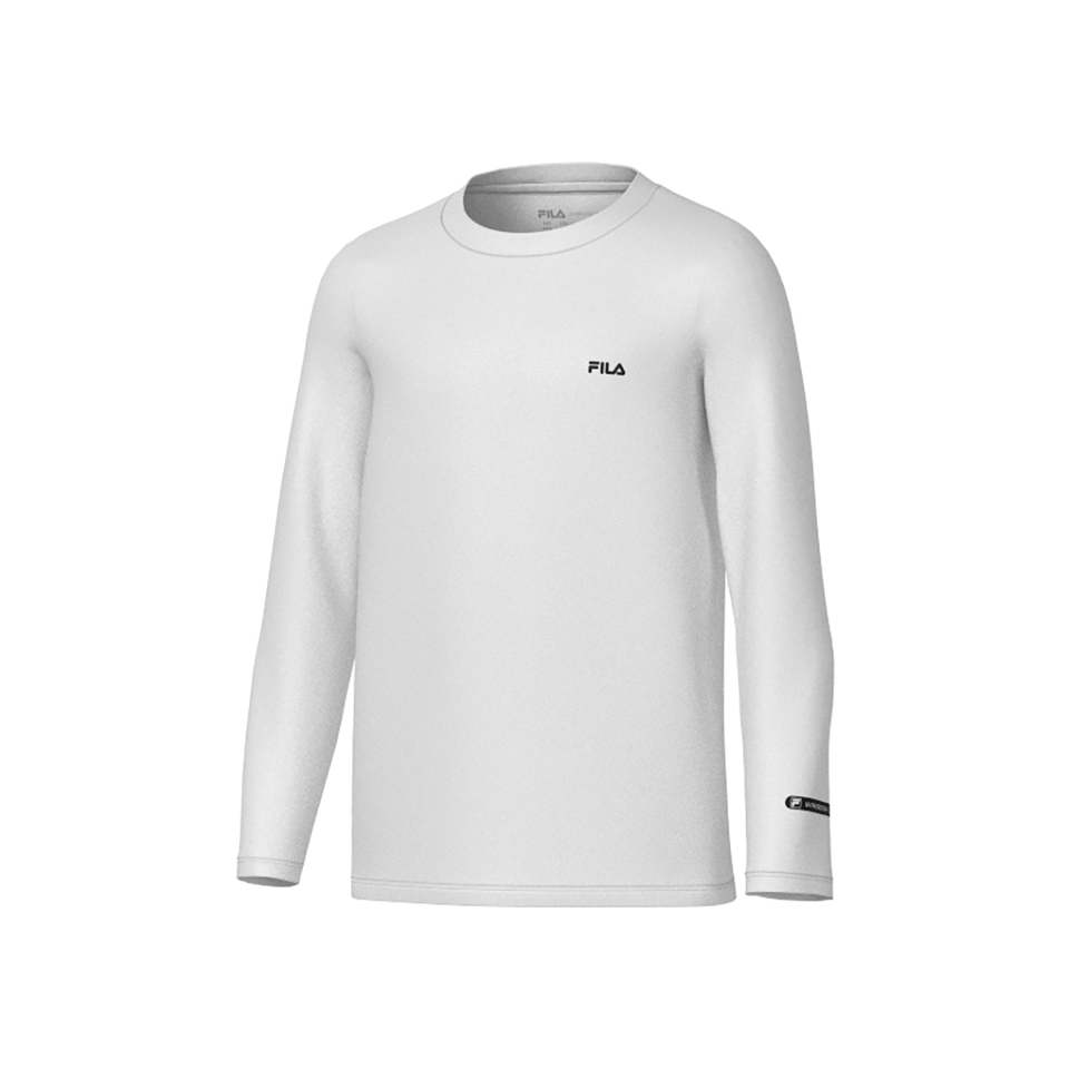 Camiseta Manga Longa Fila Basic Fps50+ Juvenil