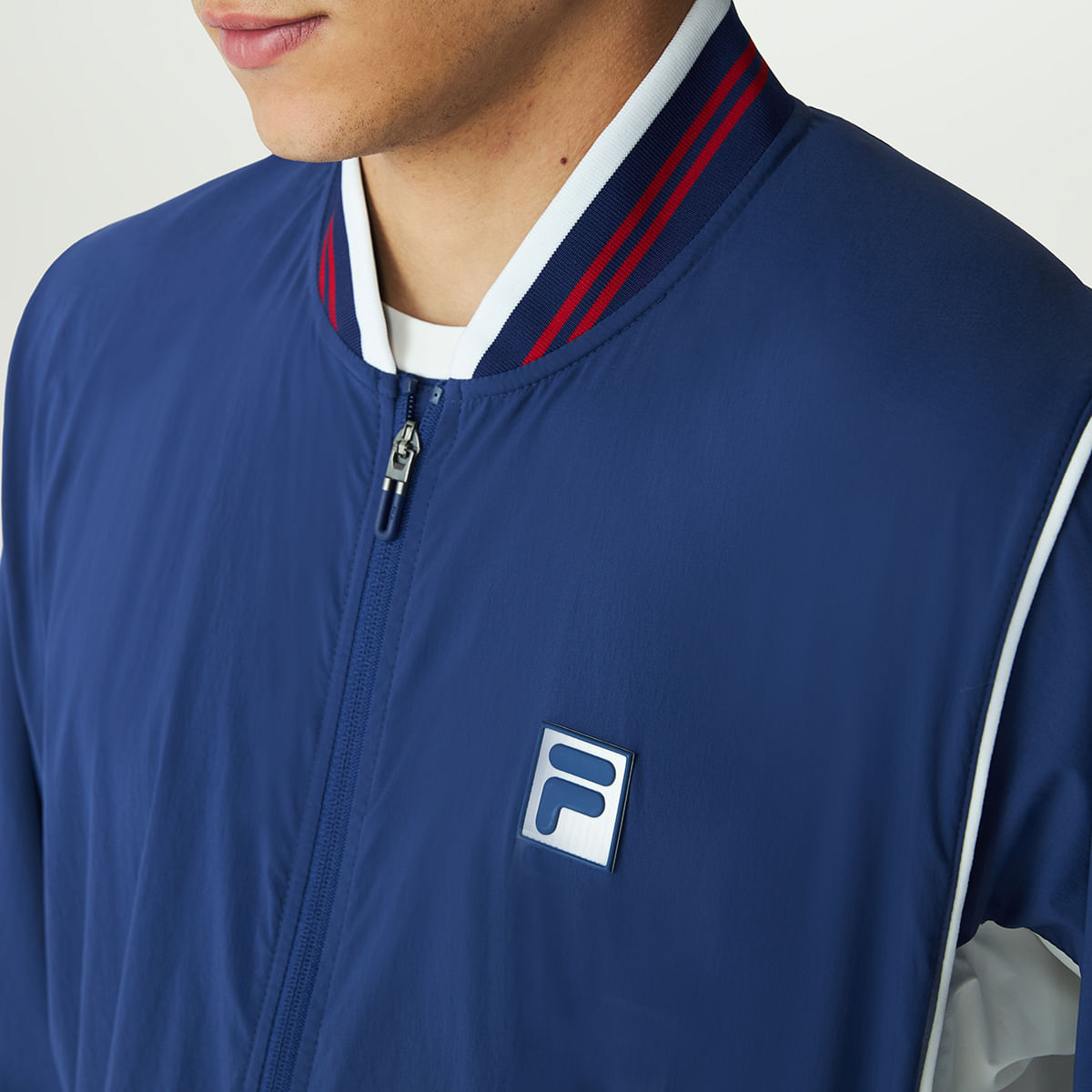 Jaqueta Fila Warm Up Unisex Azul Marinho | Site Oficial - fila