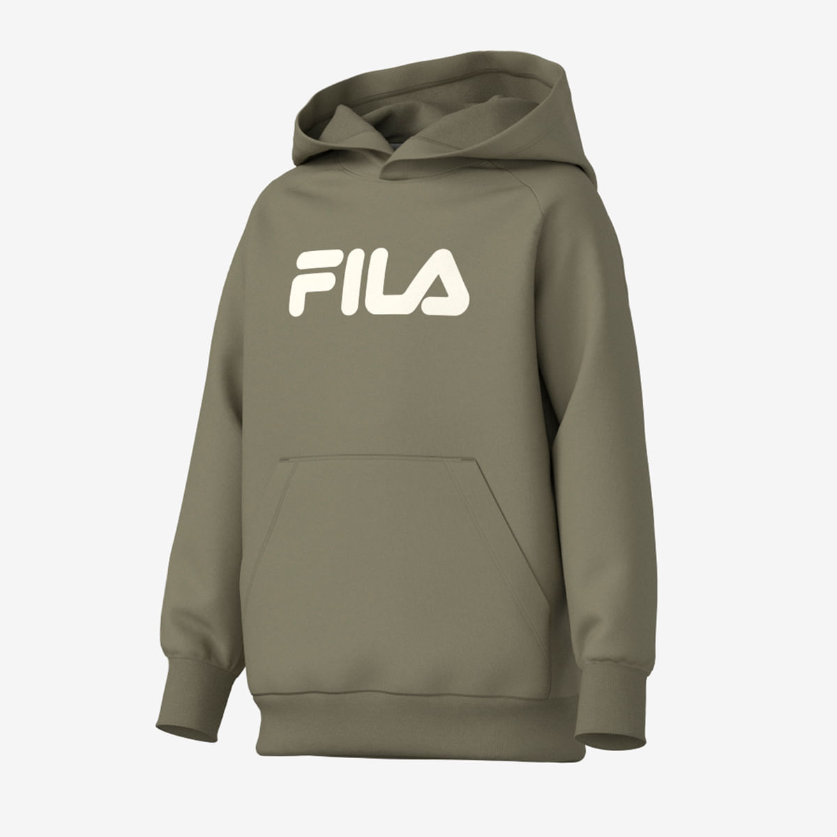 Casaco com Capuz Fila Canguru Letter B. Juvenil — Fila