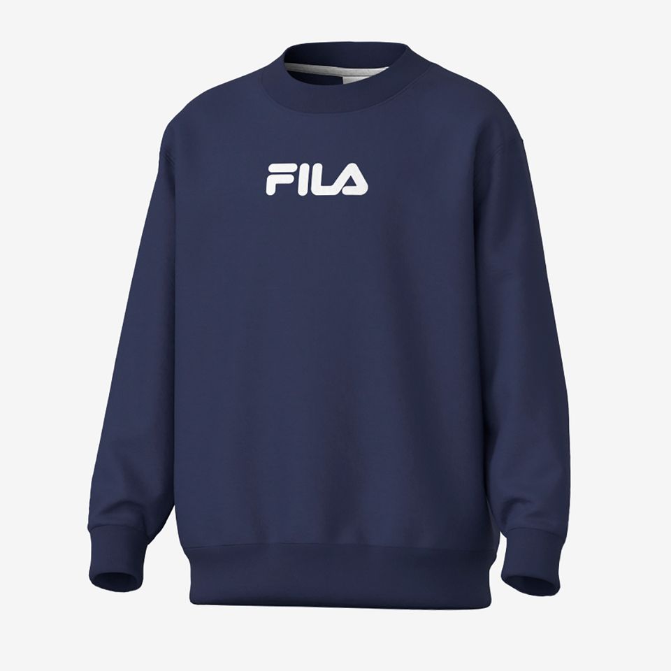 Casaco Fila Regular Letter Light Juvenil