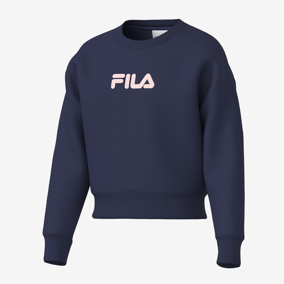 Casaco Fila Regular Letter Light Juvenil