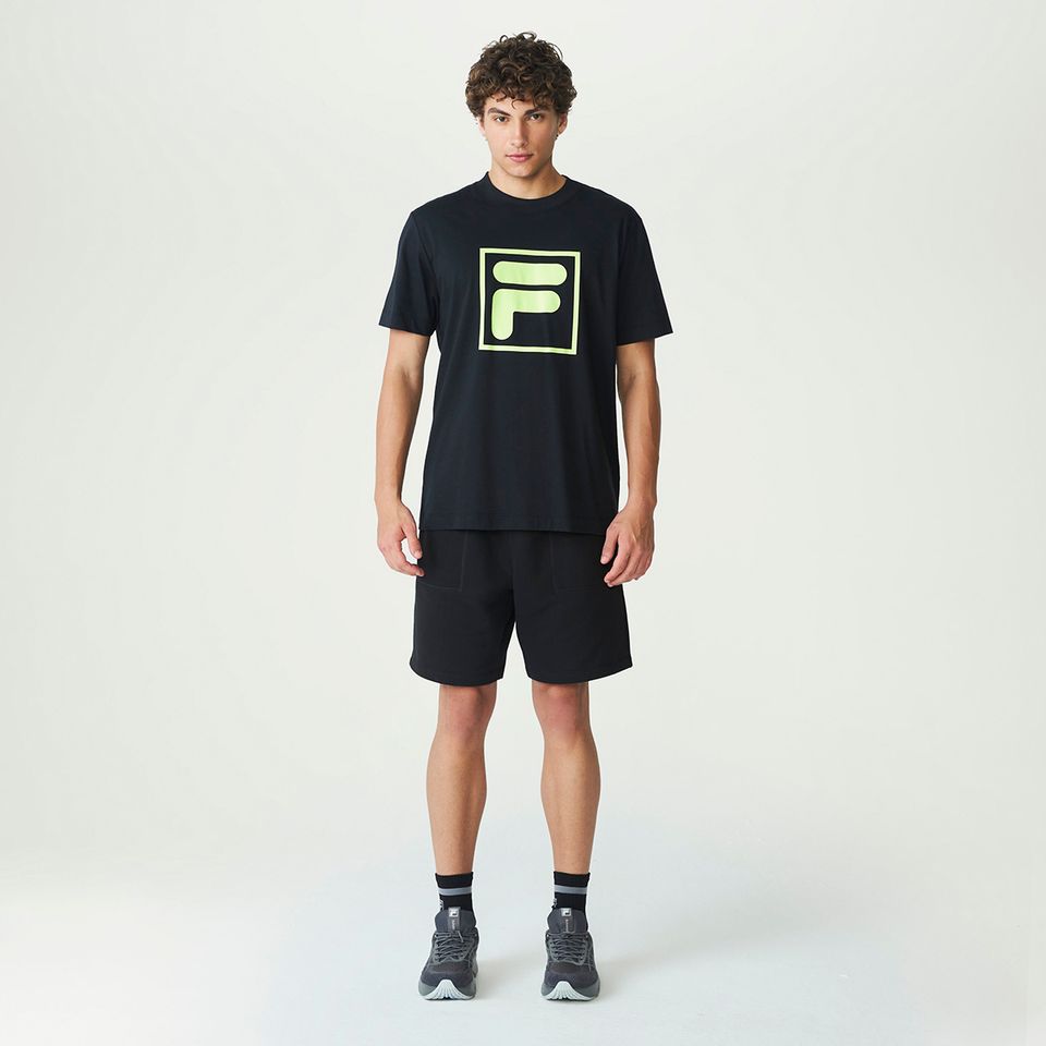 Bermuda Fila Comfort Letter Ii Masculina