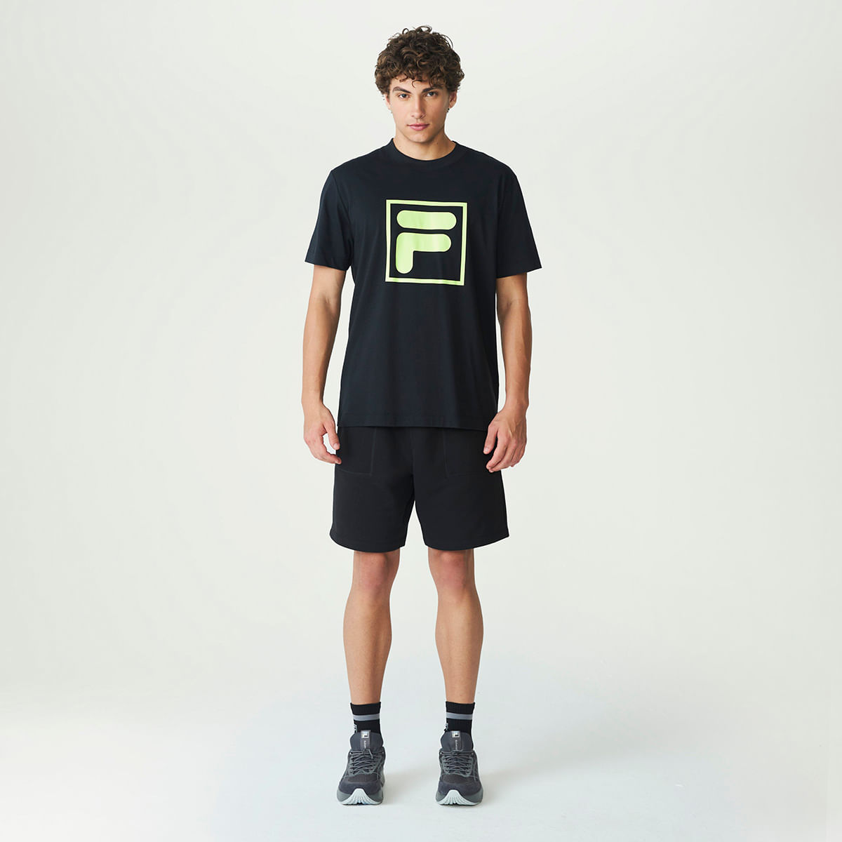 Bermuda Fila Comfort Letter II Masculina
