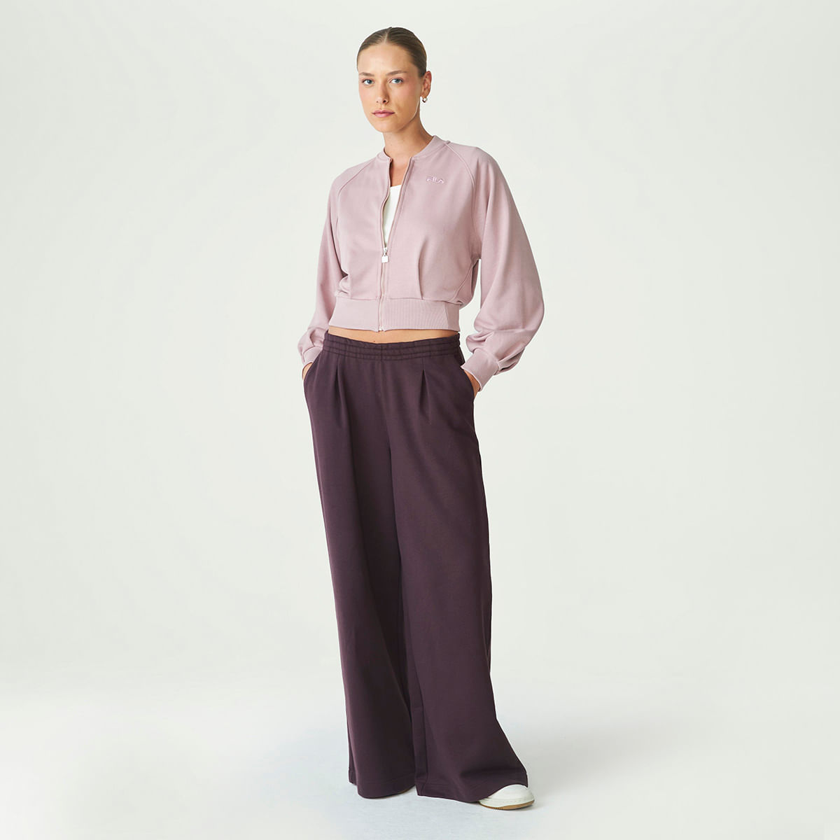 Calça Fila Over Letter Feminina