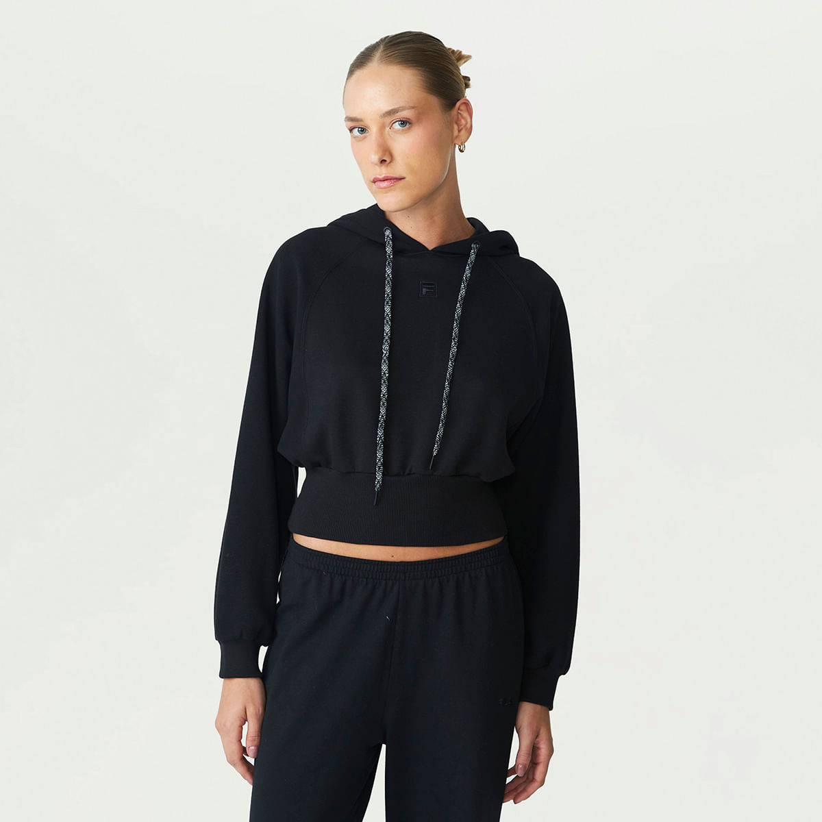 Casaco Com Capuz Fila Stile Sport Feminino