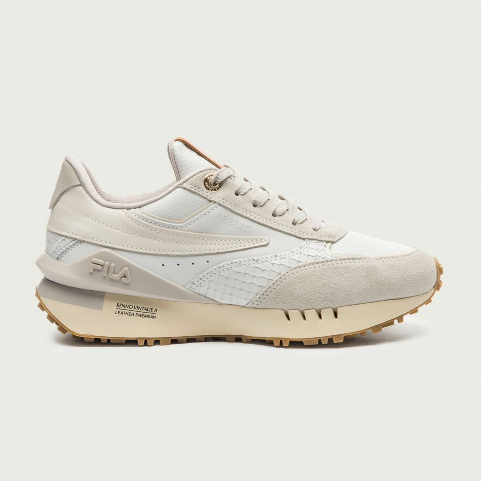 Tênis Fila X Arezzo Renno Vintage Ii Feminino Cinza
