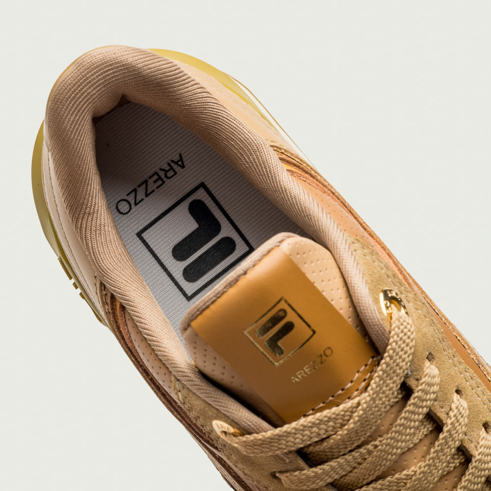 Fila X Arezzo Renno Vintage II Feminino Caramelo - fila