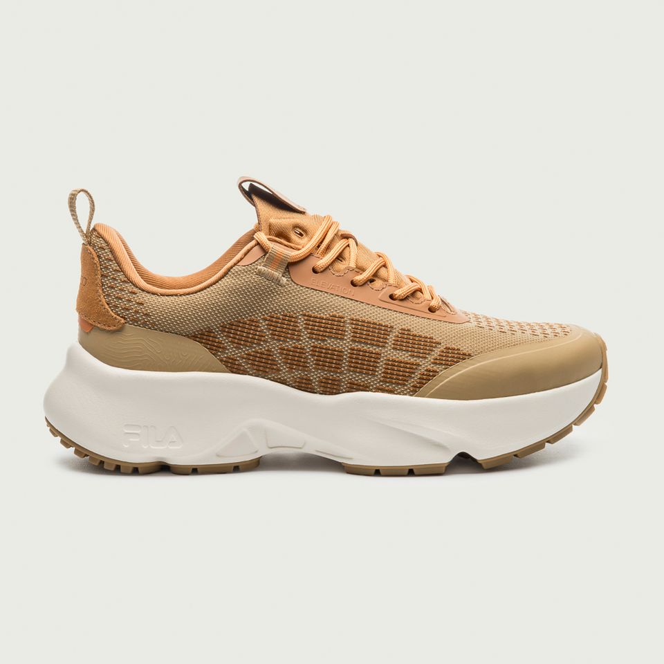 Tênis Fila X Arezzo Elevation Duo Feminino Caramelo