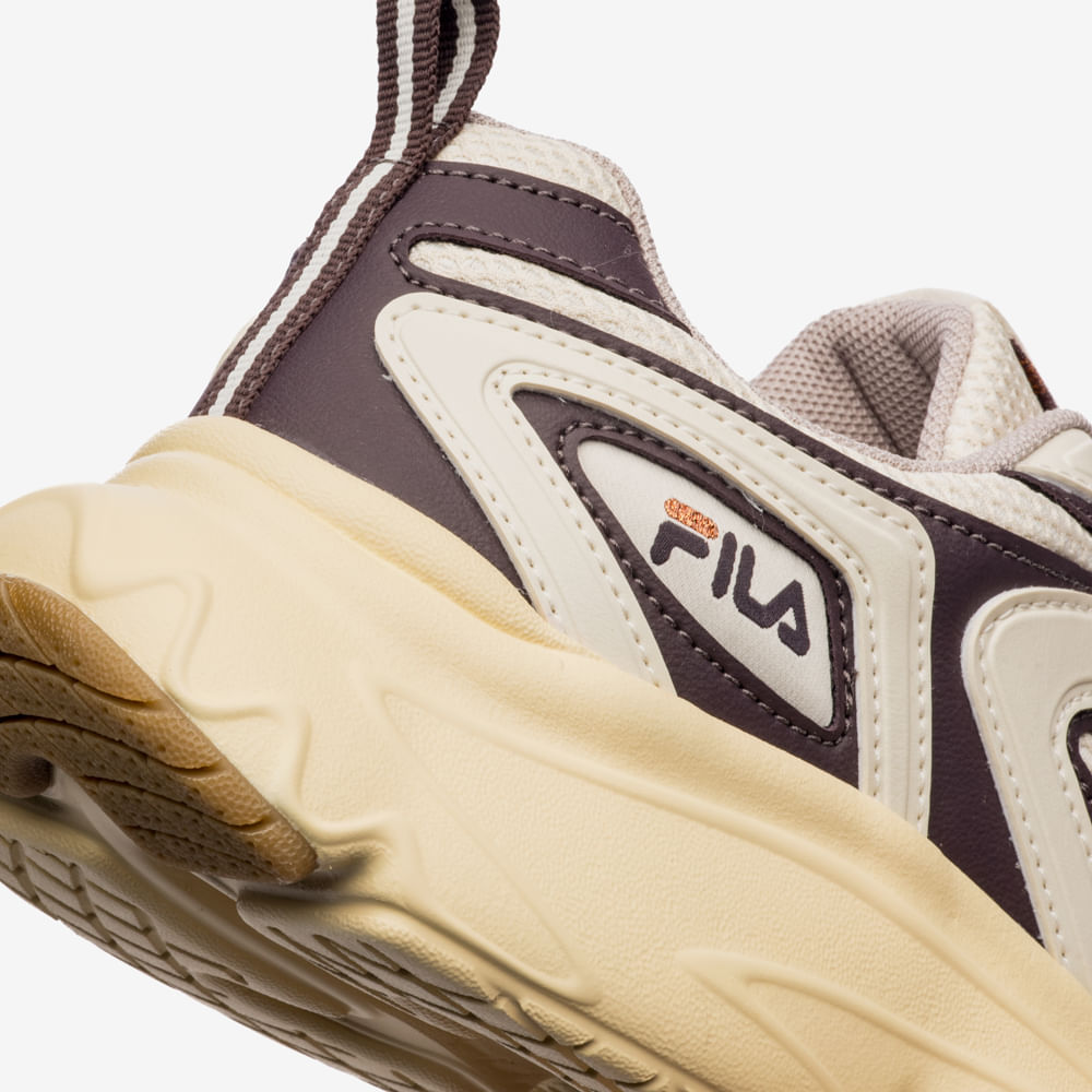 Tênis Fila Buzzard Bold Feminino Bege e Marrom: Site Oficial - fila