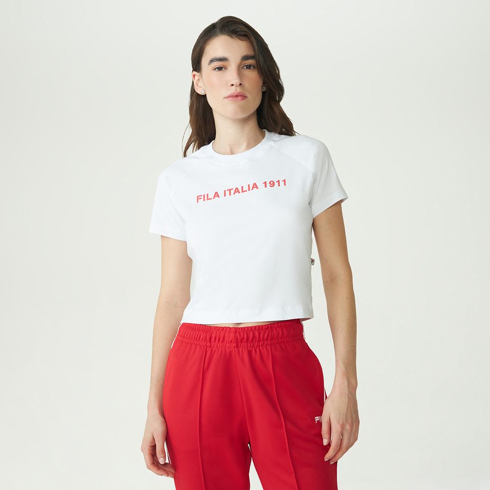 Camiseta Fila Baby T Stile Sport Feminina