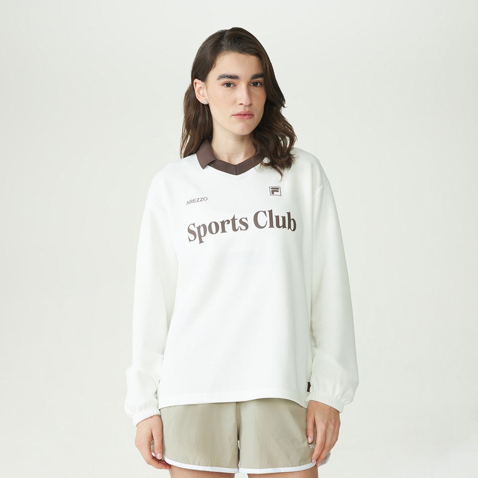 Blusão Fila Over Fila X Arezzo Feminino