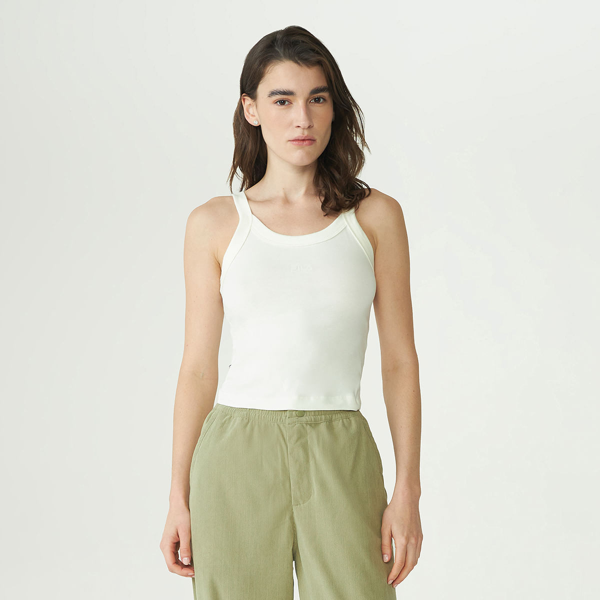 Regata Fila Ribbed Letter Feminina — Fila