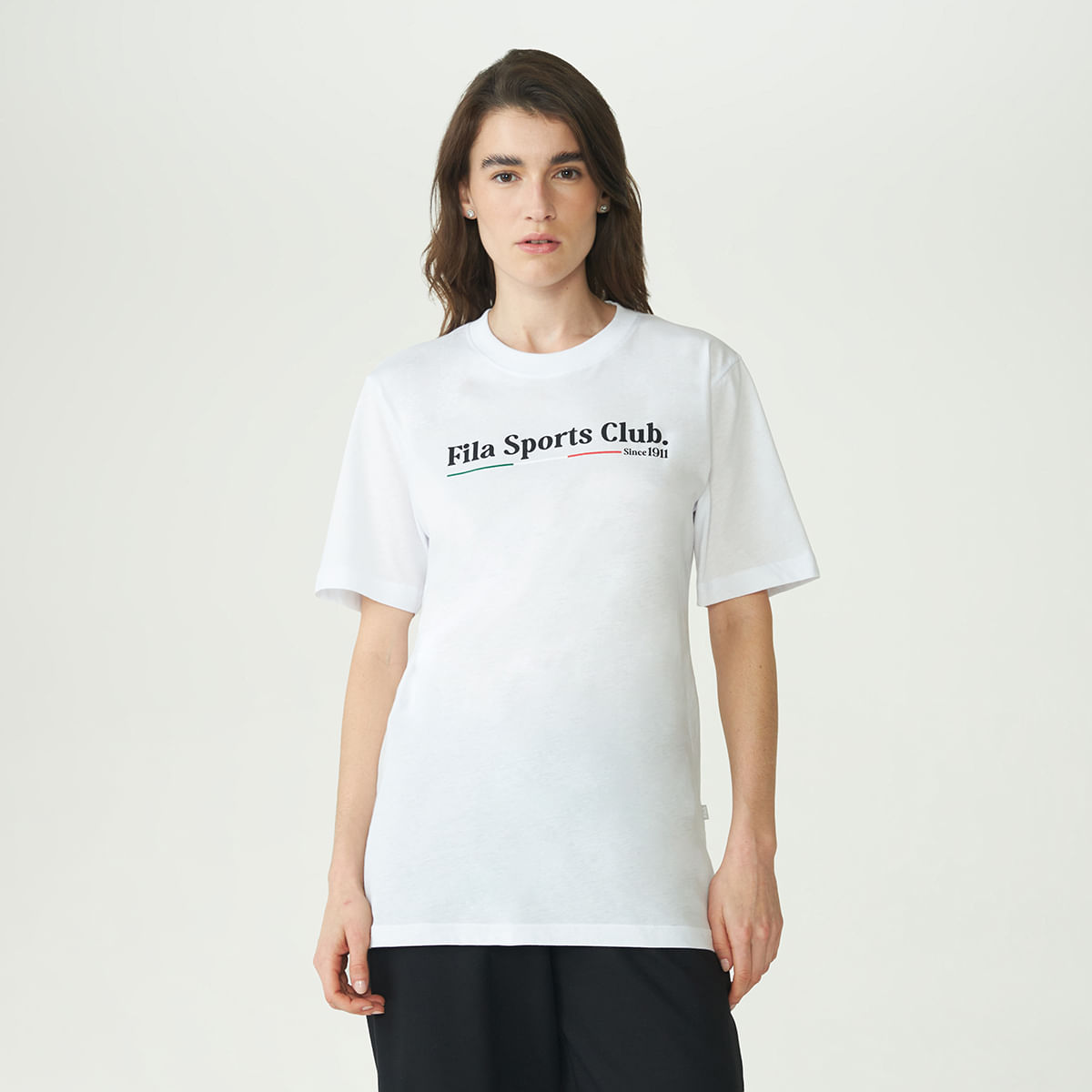 Camiseta Fila Long Sports Club Graphic Feminina — Fila