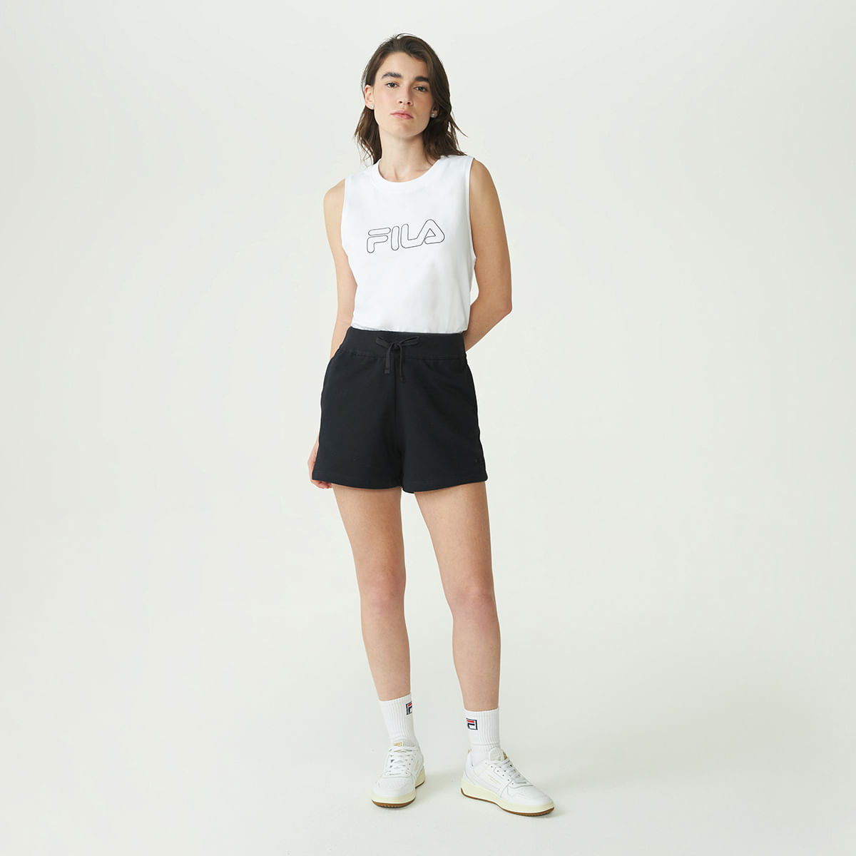 Shorts Fila Classic B Feminino — Fila