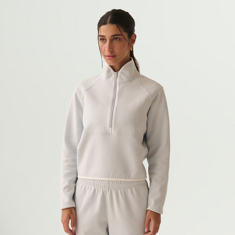 Casaco Fila Meio Zíper Cotton Blend Future Sports Feminino