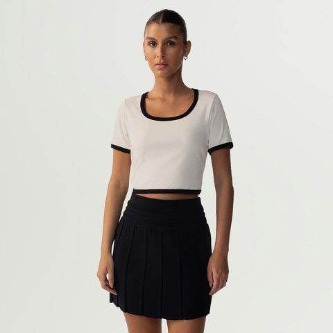 Blusa Fila Cropped Rib Feminina — Fila