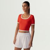 Vermelho Chilli/Off White Gardenia