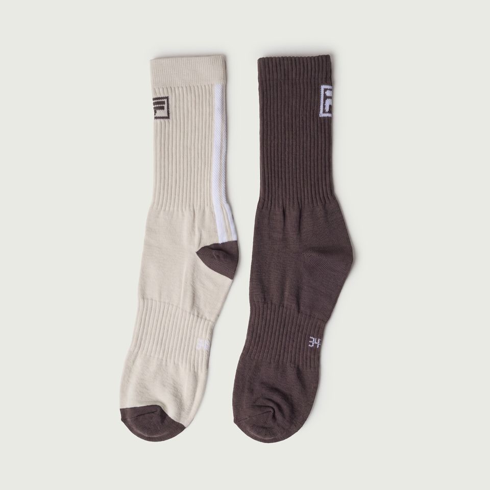 Meia Fila Latte F-Box Unisex