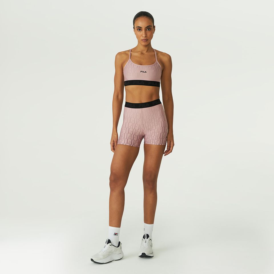 Shorts Fila Train Elastic Vi Feminino