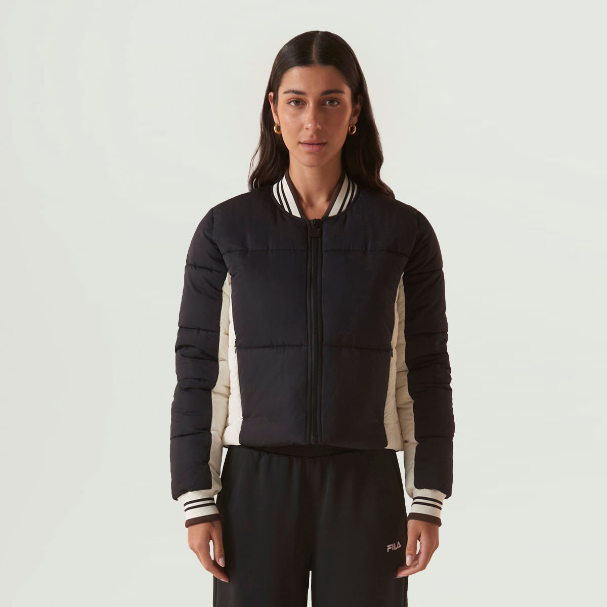 Jaqueta Fila Uc Puffer Feminina