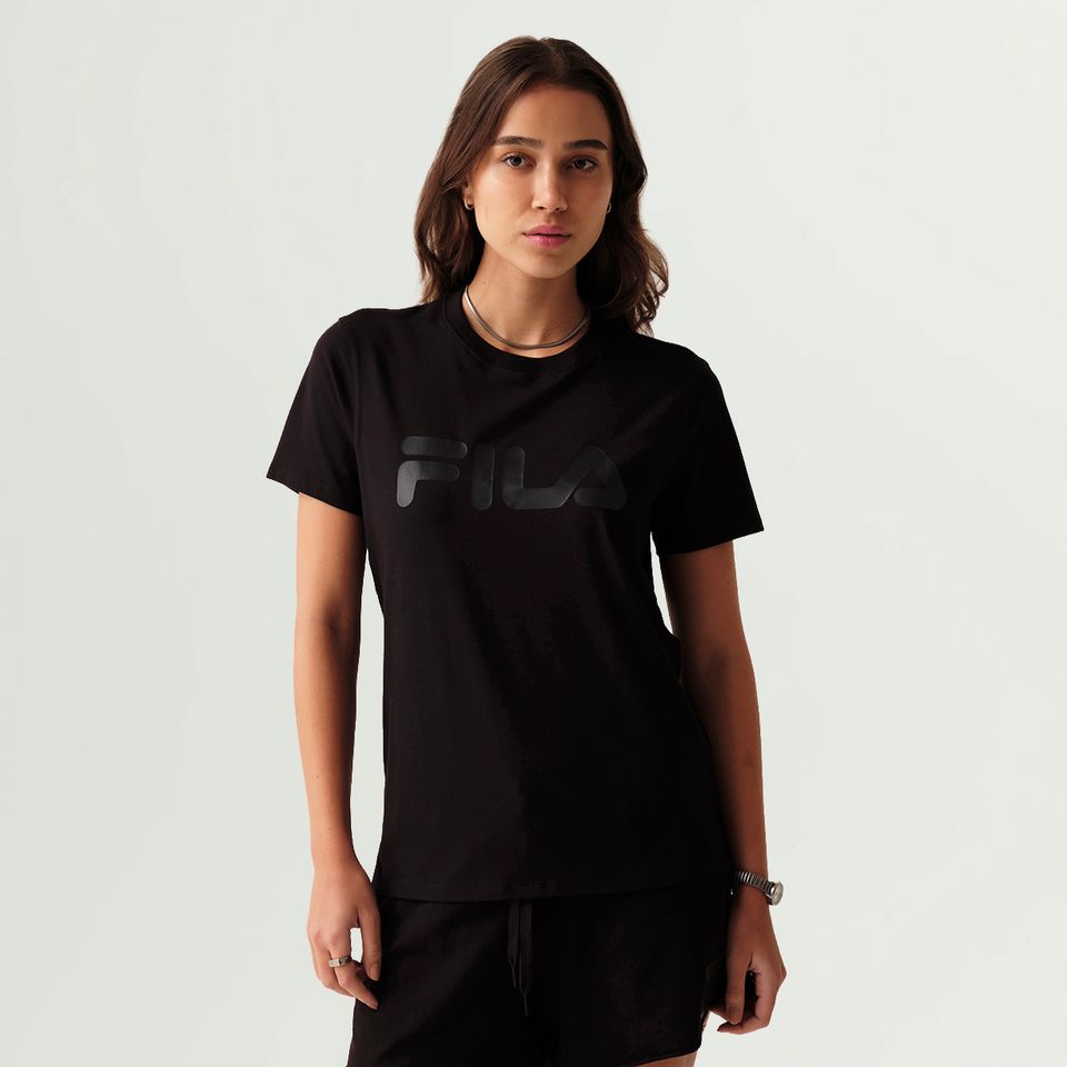 Camiseta Fila Letter Premium Ii Feminina