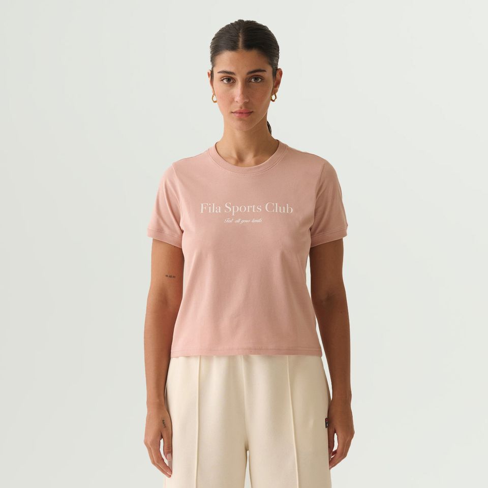 Camiseta Fila Regular Sport Club Feminina