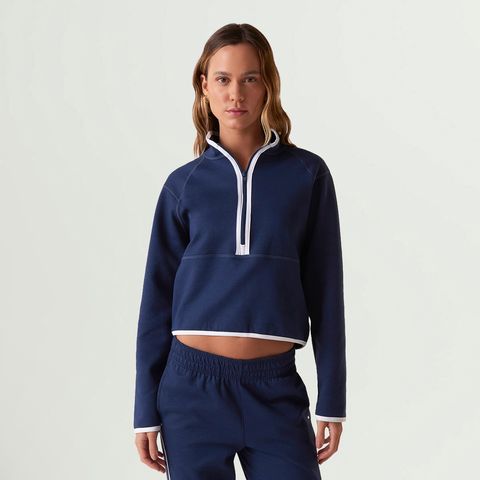 Casaco Fila Meio Zíper Cotton Blend Future Sports Feminino — Fila