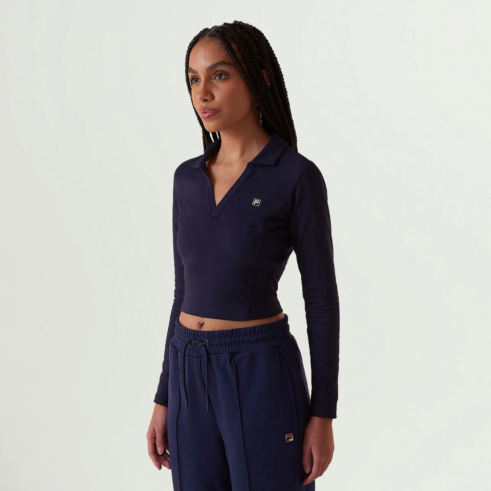 Pólo Fila Ml Fit Letter Touch Feminina