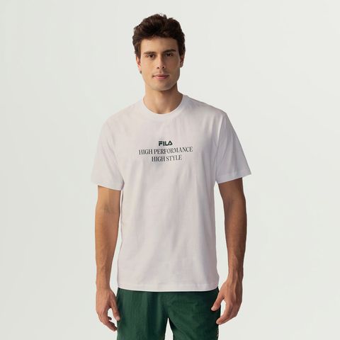 Camiseta Fila Comfort High Style Letter Masculina — Fila