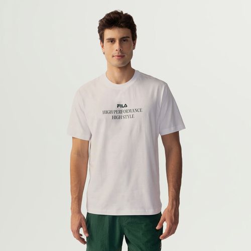 Camiseta Fila Comfort High Style Letter Masculina