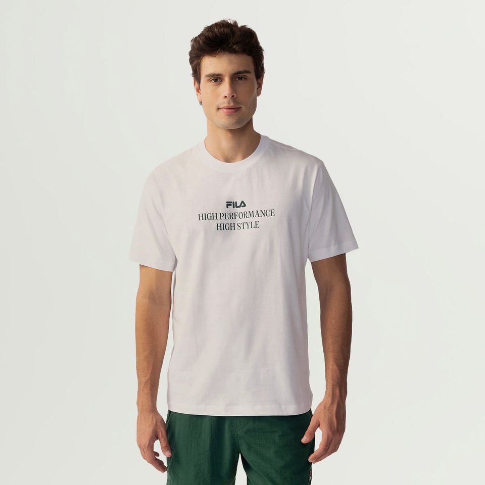 Camiseta Fila Comfort High Style Letter Masculina